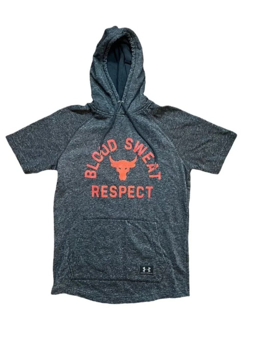 Under Armour Project Rock Mens Hoodie Blood Sweat Respect Mens Size Medium